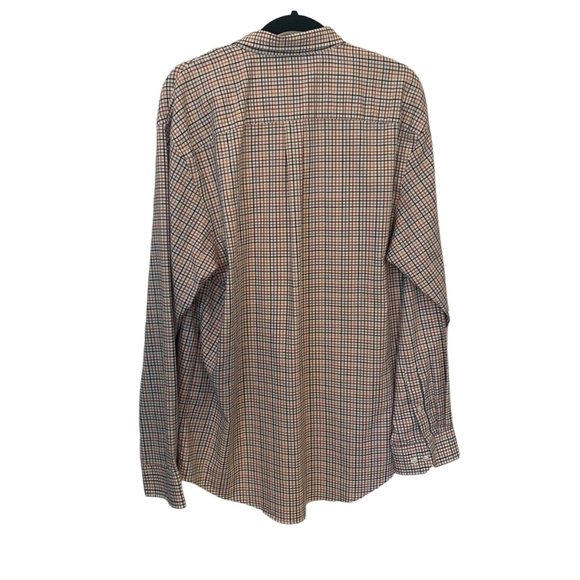 Van Heusen Long Sleeve Button Down Dress Shirt Plaid Size Large 16-16.5 - Picture 2 of 10